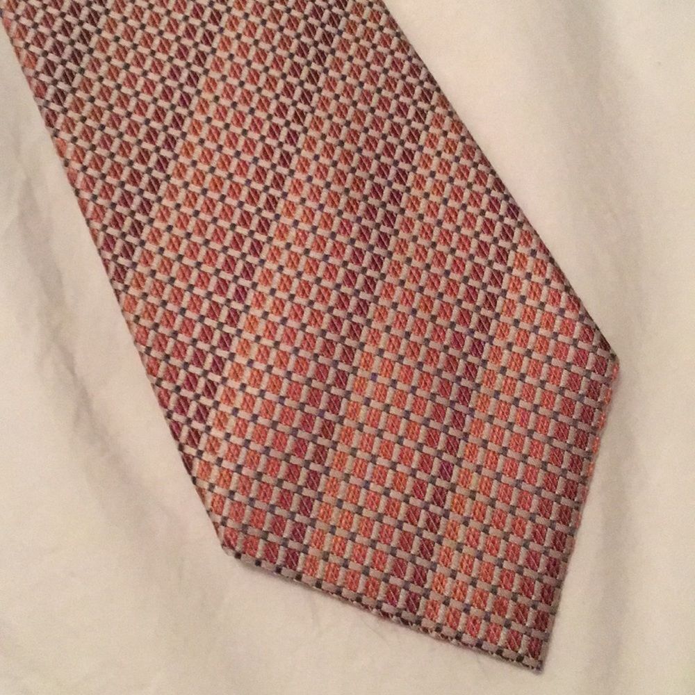 Alfani burnt orange tie